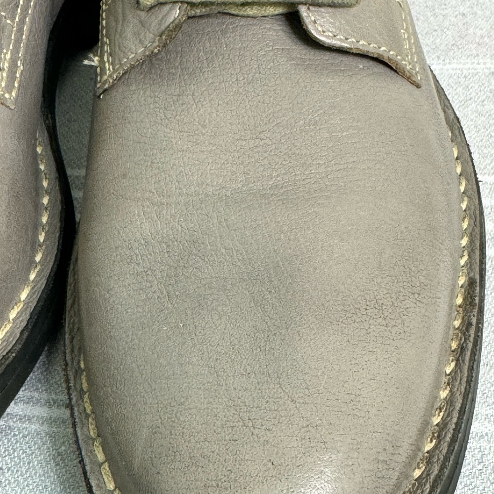 Cole Haan Men's Wingtip Oxfords Sz 7.5M Gray Leather Classic Dress Shoes - Picture 10 of 11